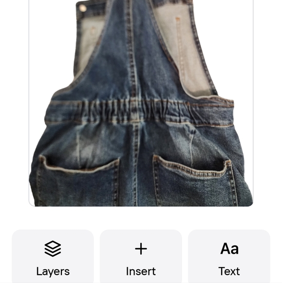 Never worn Medium Overalls (shorts) - Picture 3 of 3